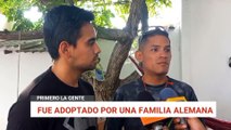 Raphael fue adoptado por una familia alemana y busca a su madre