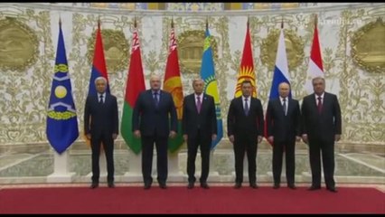 Foto di famiglia a Minsk dei sei leader del CSTO