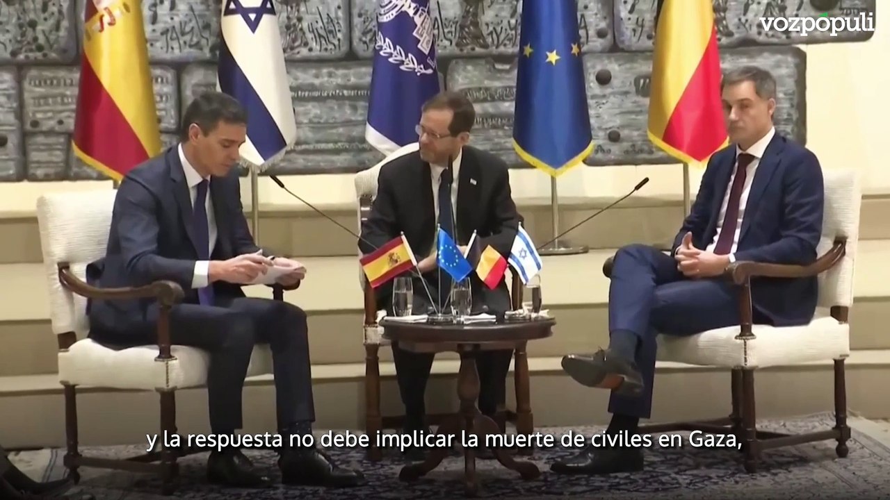Pedro Sánchez defiende que la respuesta de Israel a Hamás "no puede implicar la muerte de miles de niños"