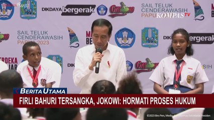 Penetapan Tersangka Firli Bahuri, Jokowi Minta Semua Pihak Hormati Proses Hukum
