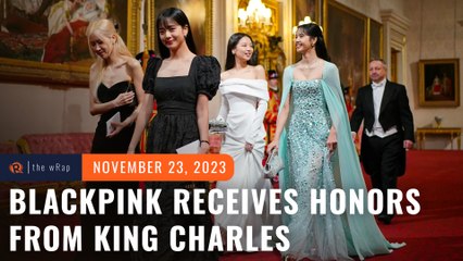 BLACKPINK receive honorary MBEs from Britain's King Charles