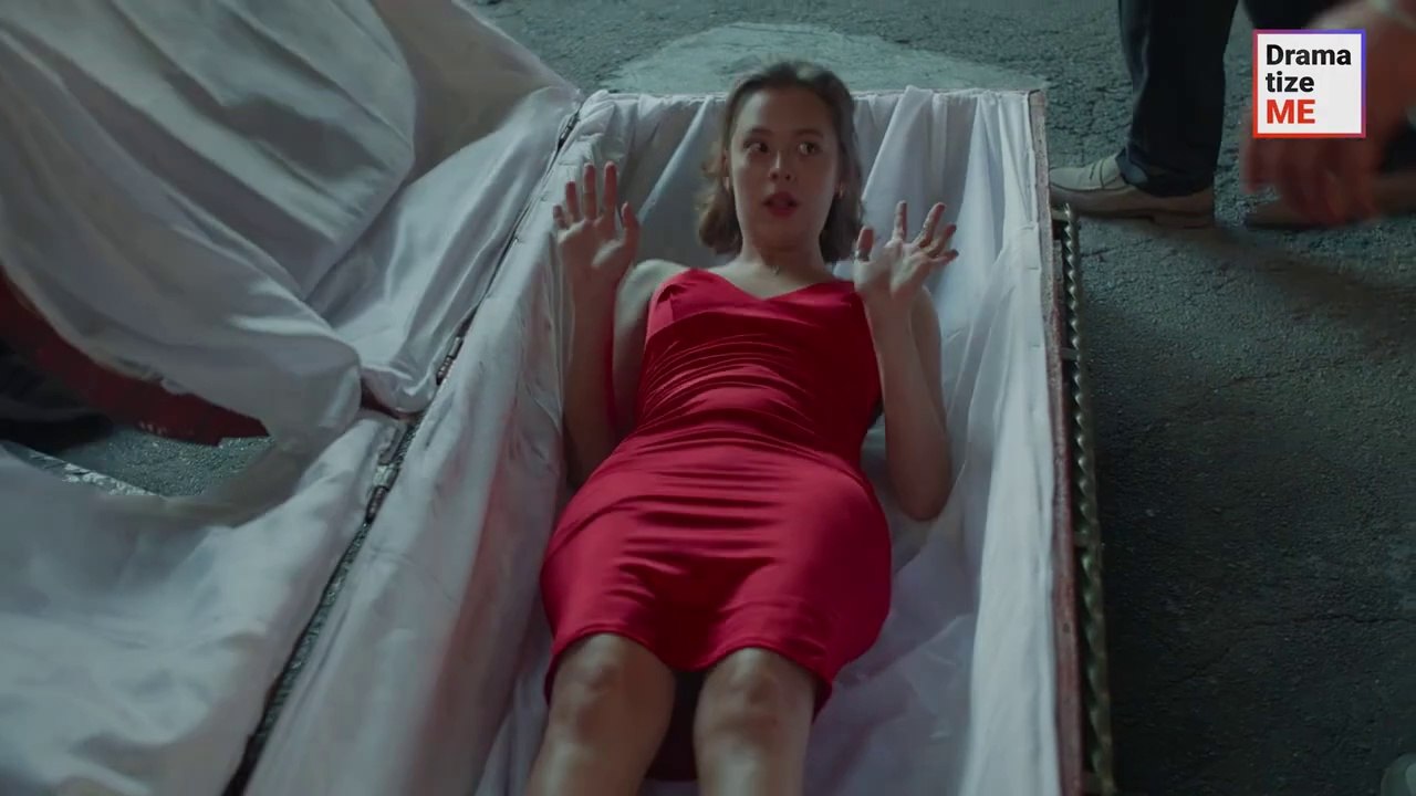 Runaway Girl Hides In Coffin
