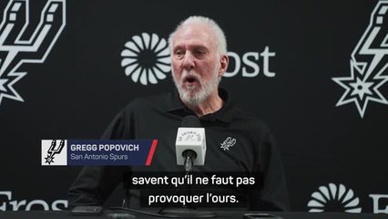 Spurs - Popovich explique pourquoi il a demandé aux fans de ne plus huer “l’ours” Leonard