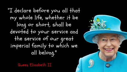 Queen Elizabeth II Best Quotes to Motivate and Inspire Life