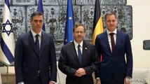 I premier di Spagna e Belgio a Tel Aviv dai leader israeliani