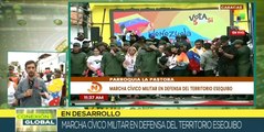 Venezuela: Marcha cívico-militar respalda referendo sobre el Esequibo