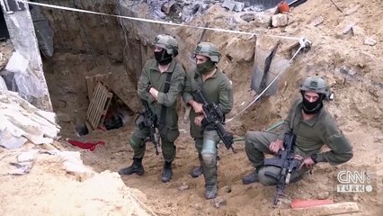 Şifa Hastanesi altındaki tünelleri gezdiler: “Ordu iddialarını doğrulayamadık”