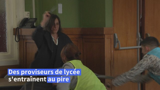 Attaque à l'arme blanche dans les écoles : des enseignants formés à réagir