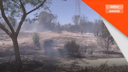 Kebakaran belukar di Perth Australia