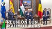Encuentro de Pedro Sánchez con el presidente de la Autoridad Nacional Palestina, Mahmud Abás