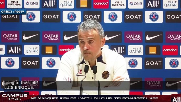 Luis Enrique est ravi pour Gonçalo Ramos