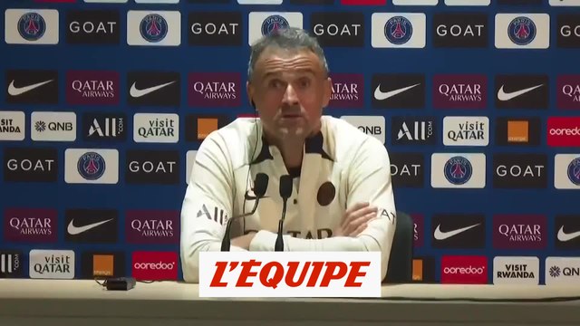 Enrique : « La Ligue 1 est bien meilleure que je ne le pensais » - Foot - L1 - PSG