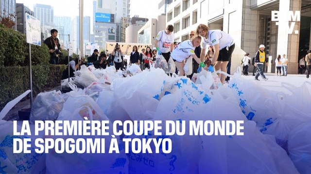 Japon: bienvenue à la première coupe du Monde de ramassage de déchets