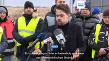 18 Kilometer LKW-Stau: Bauern blockieren Grenze zu Ukraine