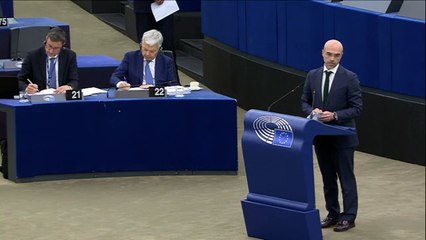 Intervenció de Buxadé al Parlament Europeu