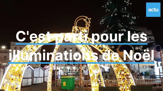 Top départ pour les illuminations de Noël au Mans