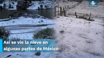 Hermosos paisajes con nieve deja el frente frío 11