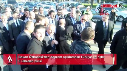 Bakan Özhaseki'den deprem açıklaması: Türkiye en riskli 5 ülkeden birisi