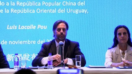 Uruguai vê com bons olhos aproximação entre Pequim e Mercosul