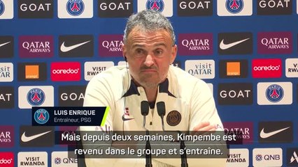 PSG - Luis Enrique donne des nouvelles rassurantes de Kimpembe