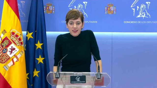 Marta Lois, este jueves en el Congreso