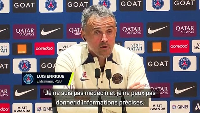 Luis Enrique donne des nouvelles rassurantes de Kimpembe