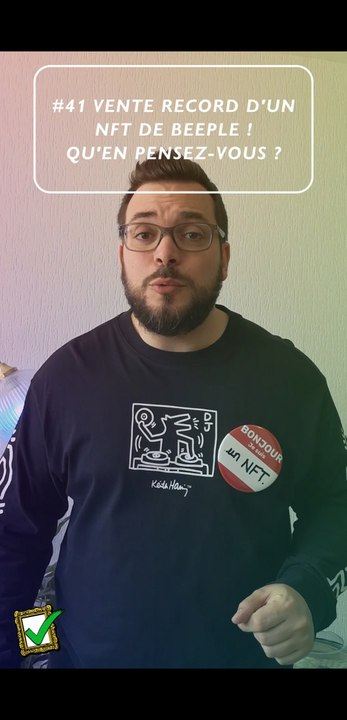 Vente record d'un NFT de l'artiste Beeple pour 69 millions de dollars ! | Blockchain | Crypto | Actif numérique | Marché de l'art
