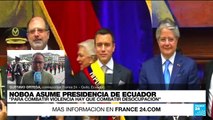 Informe desde Quito: Daniel Noboa asumió como presidente de Ecuador y realizó su primer discurso