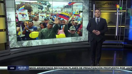 Venezuela: El pueblo protagonizó marcha cívico-militar en defensa del Esequibo