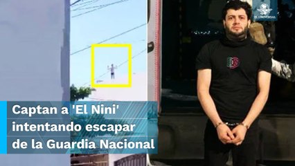 "El Nini" intentó escapar por los techos de casas  #JefedeSeguridadChapitos #ElChapo #ElNiNi