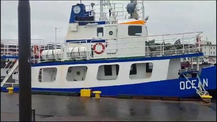 Niż Niklas w Helu. Sztorm w porcie i przy Małej plaży