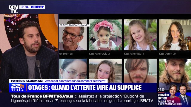 Libération des otages du Hamas: Ce qu'il se passe actuellement est un supplice dans le supplice, c'est une loterie humaine , pour Patrick Klugman, avocat et coordinateur du comité “Freethem”