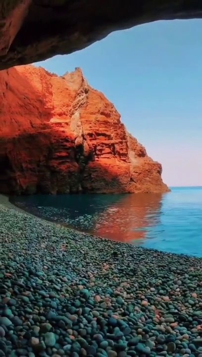 Cala del Roque Colorado.