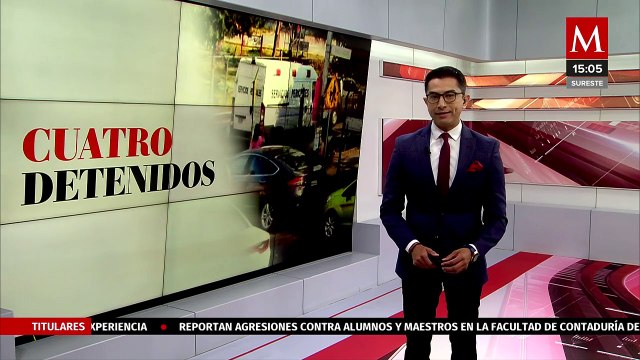 Detienen a cuatro encapuchados por irrupción en Facultad de Contaduría de la UNAM