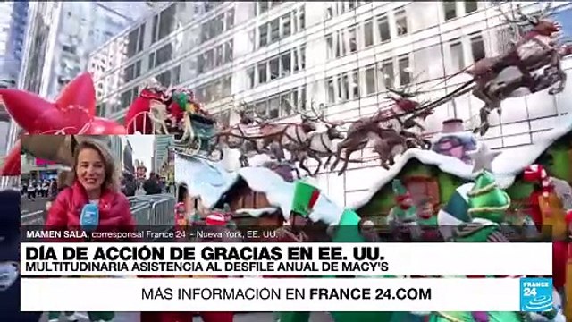 Informe desde Nueva York: desfile de Acción de Gracias reforzó sus medidas de seguridad