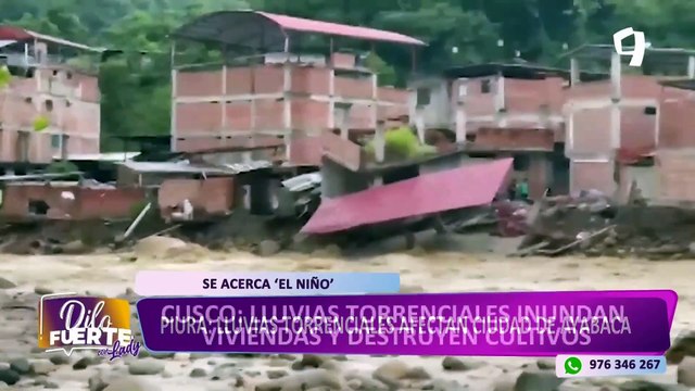 Alarma en Cusco: Lluvias torrenciales inundan viviendas y destruyen cultivos