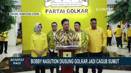 Diusung Golkar Jadi Cagub Sumut, Bobby: Terima Kasih, Fokus Selesaikan Tugas Wali Kota
