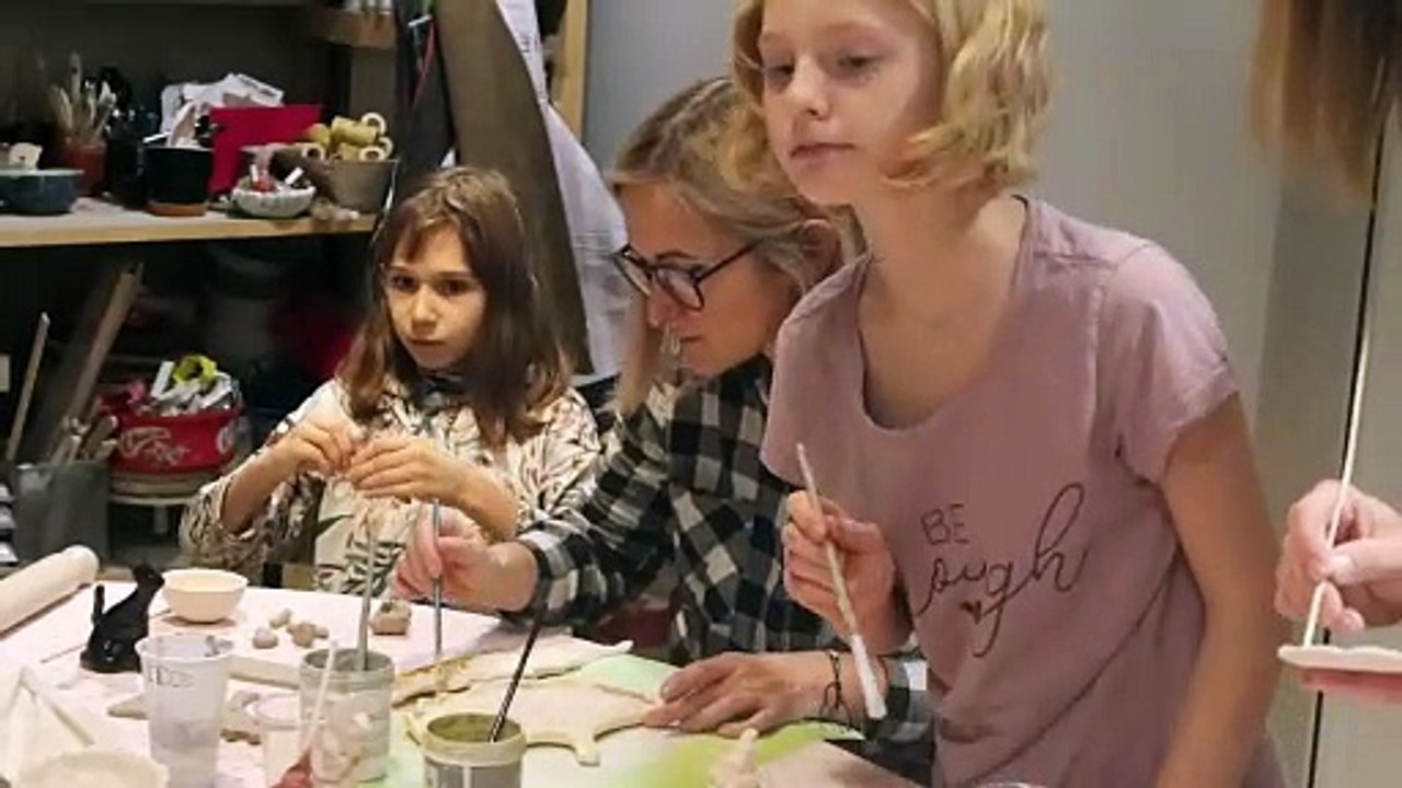 Dziennik Zachodni / Warsztaty ceramiczne dla dzieci i dorosłych / reporter Ireneusz Stajer