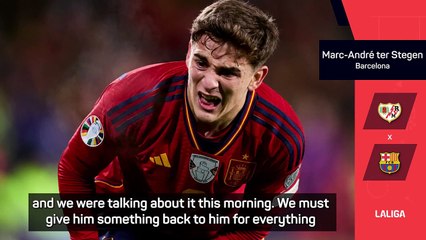 Barca duo offer support to injured Gavi