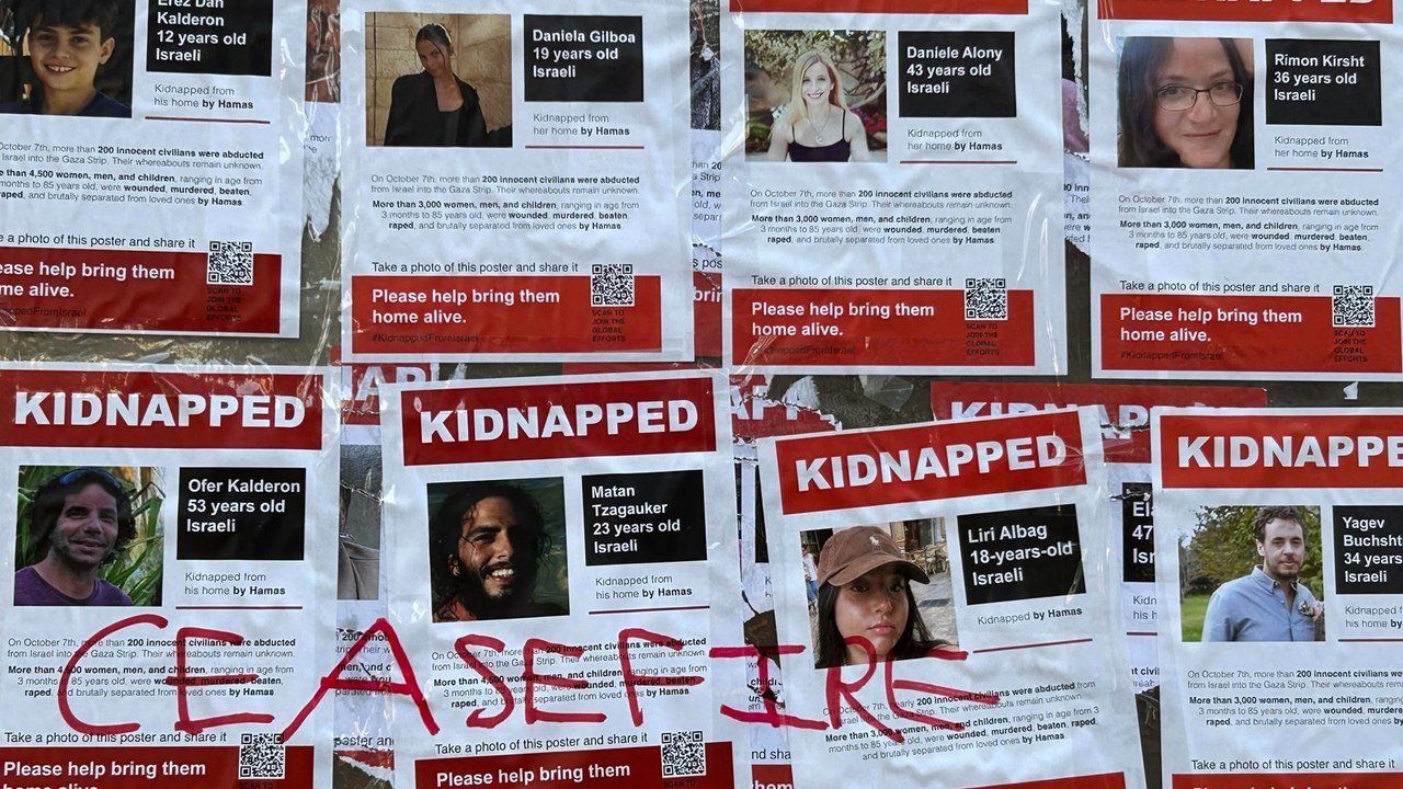 Expectativa por tregua en Gaza para la liberación de 50 rehenes de Hamás a cambio de 150 palestinos prisioneros en Israel