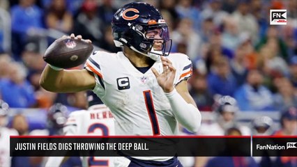 Justin Fields on Throwing the Deep Ball