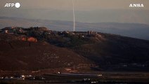 Israele, razzi di Hezbollah intercettati dall'Iron Dome al confine con il Libano