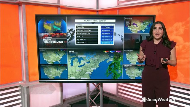 Your ski forecast for the Thanksgiving weekend