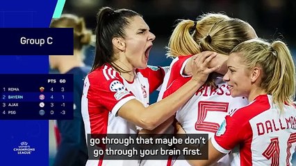 PSG v Bayern could've been a 'semi-final match' - Straus lauds quality of UWCL this year