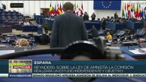 La derecha española llevó la ley de amnistía ante el Parlamento Europeo