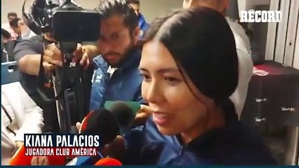 'NECESITAMOS que la gente se haga presente en el AZTECA' Kiana palacios
