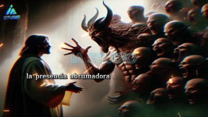 Jesús y la Legión de Demonios enviados alos Cerdos