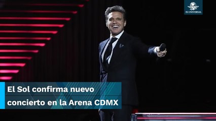 Luis Miguel abre nueva fecha en la Arena CDMX