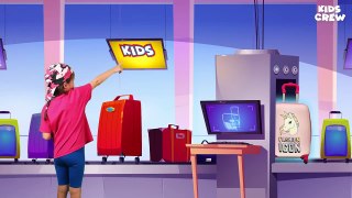 Travel Song_ New Airport Adventure _ Kids Crew Nursery Rhymes