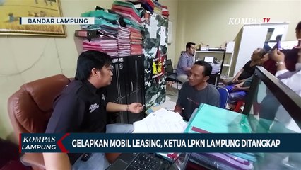 Gelapkan Mobil Leasing, Ketua LPKN Lampung Ditangkap!